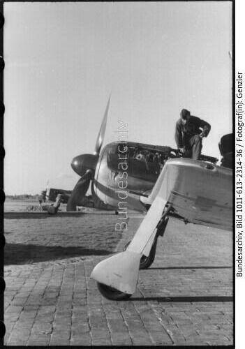 Im Westen, Flugzeuge Fw 190