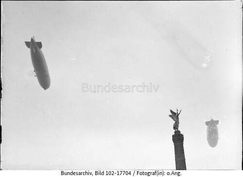 Berlin, Zeppelin LZ 129, LZ 137