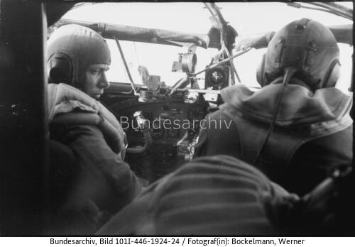 Mittelmeerraum, Flugzeug Fw 200, Cockpit