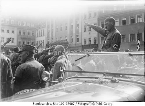Gera, Gautag der NSDAP, Adolf Hitler