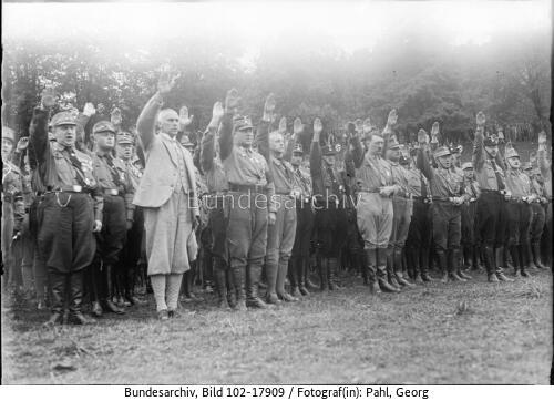 Gera, Gautag der NSDAP, Feldgottesdienst