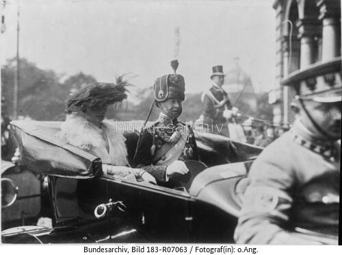 Berlin, Kronprinz Wilhelm und Kronprinzessin Cecilie
