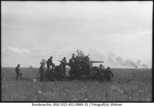 Russland, Flak-Geschütz