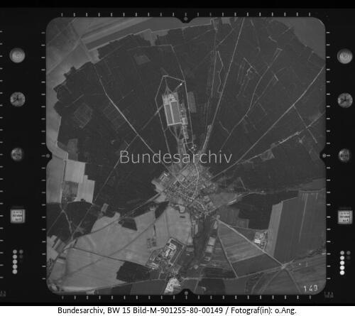 Bücknitz, Sperrgebiet Bücknitzer Heide, Luftbild