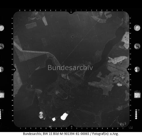 Großer Brückentinsee, Linowsee, Luftbild