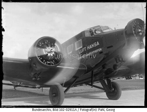 Flugzeug Ju 52