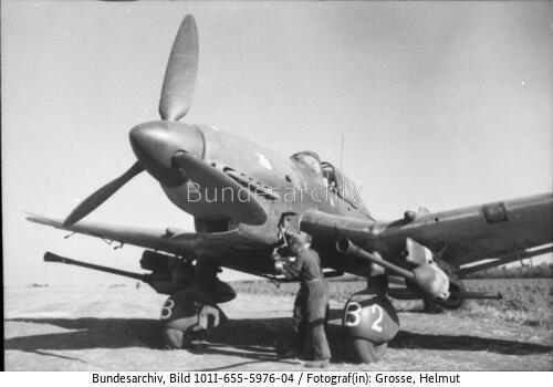 Russland, Flugzeug Ju 87 G