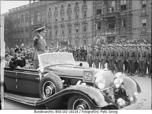 Berlin, Geburtstag Adolf Hitler, Parade