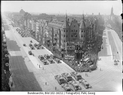 Berlin, Geburtstag Adolf Hitler, Parade