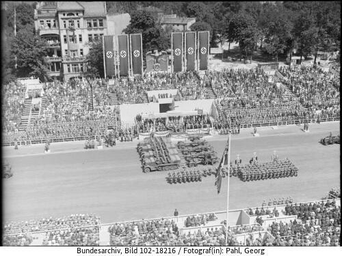 Berlin, Geburtstag Adolf Hitler, Parade