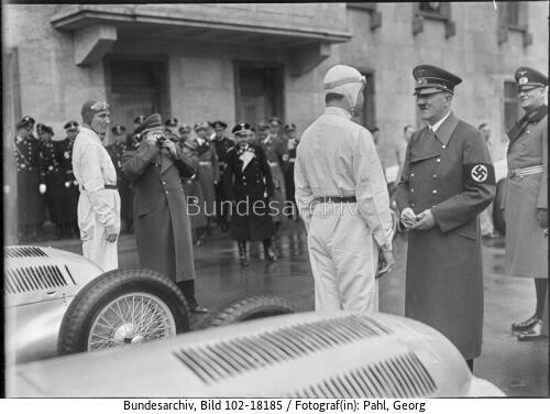 Berlin, Reichskanzlei, Hitler und Caracciola
