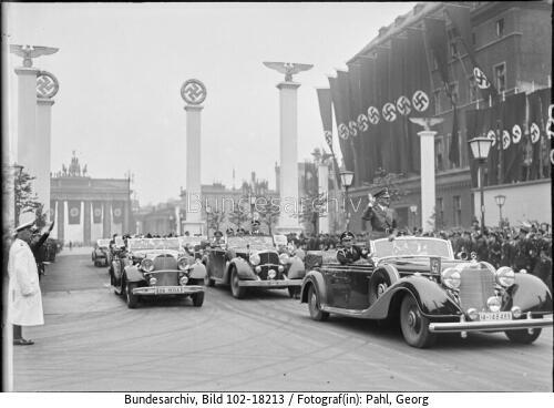 Berlin, Geburtstag Adolf Hitler, Parade