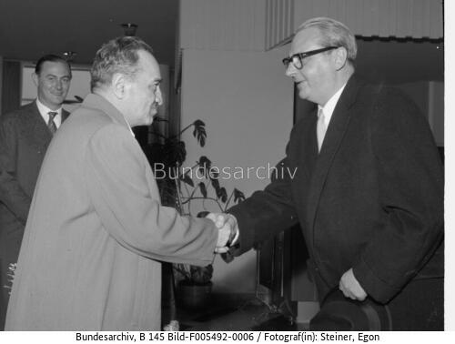 Bonn, BM v. Brentano, Stellvertretender sowjetischer MP Mikojan