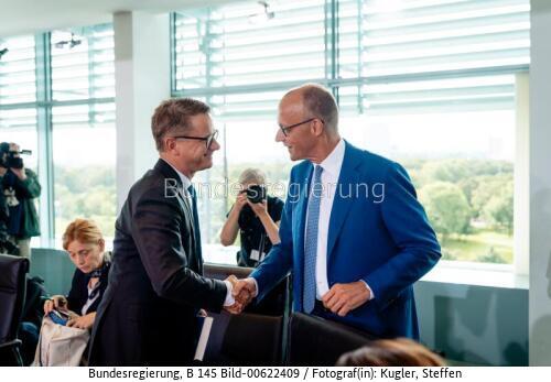 Bundeskanzler Friedrich Merz und BM Carsten Linnemann 2026