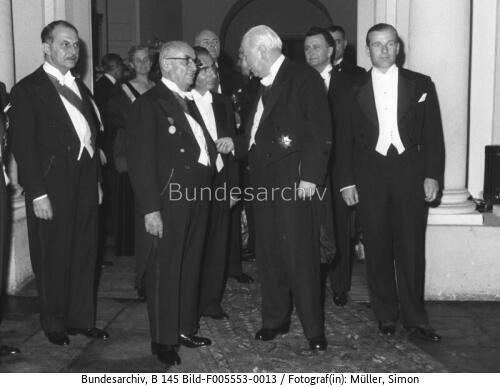 Brühl, Besuch Türkischer Präsident Bayar