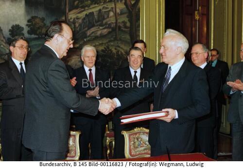 AM Genscher in der UdSSR 1989