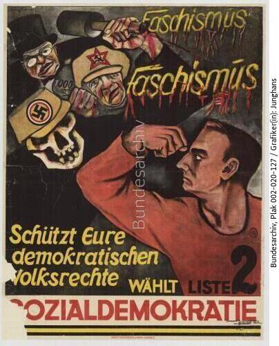 SPD, Wahlplakat