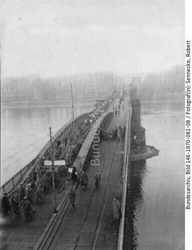 Koblenz, Heimkehr deutscher Truppen