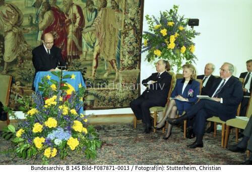 Bonn, Verleihung Coudenhove-Kalergi-Preis an Kohl