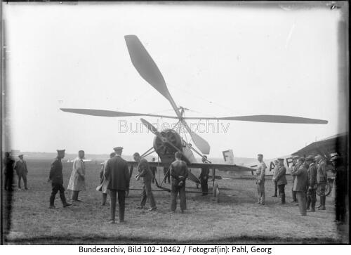 Berlin-Tempelhof, Tragschrauber Cierva C.6