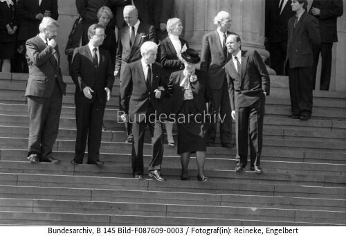 Berlin, Staatsakt Rohwedder, von Weizsäcker