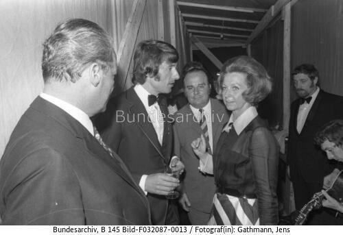 Kanzleramt, Sommerfest, Udo Jürgens, Willy Brandt