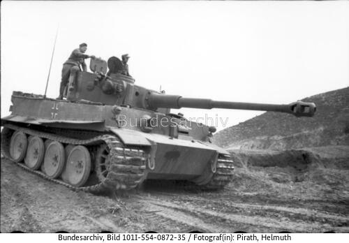 Tunesien, Panzer VI (Tiger I)