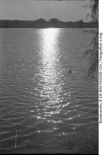 Bessarabien, Abendstimmung am Wasser