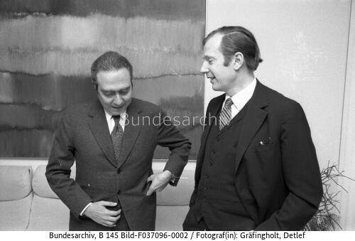 Bonn, Francois-Xavier Ortoli, Klaus v. Dohnanyi