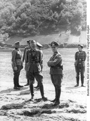 Mosel, Julius v. Bernuth, Erwin Rommel
