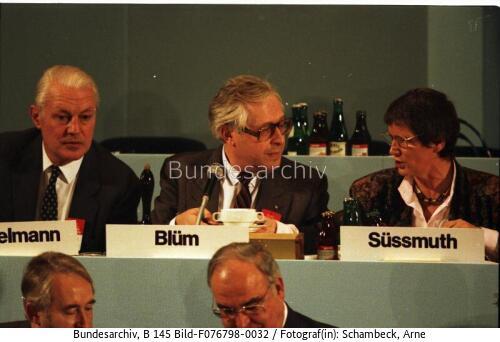 Bonn, CDU-Parteitag, Stoltenberg, Vogel, Süssmuth