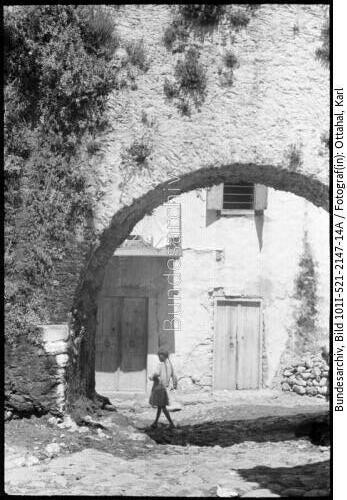 Kreta, Dorf Viannos, Gassen