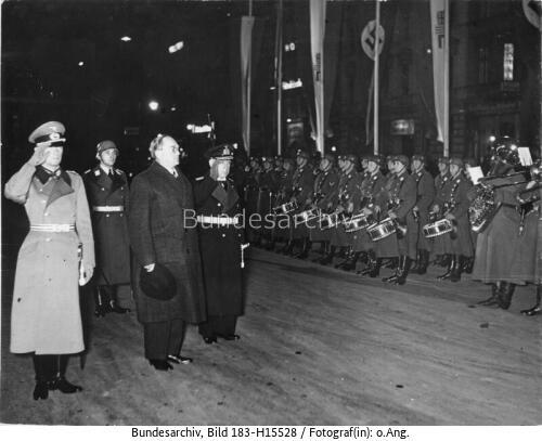 Berlin, Besuch Oswald Pirow, Verabschiedung