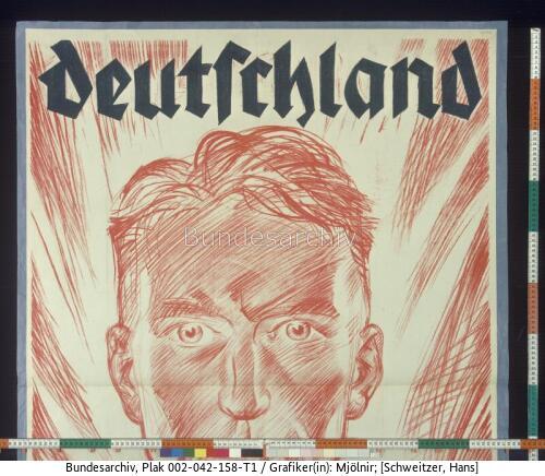 Reichstagswahl, NSDAP-Wahlplakat