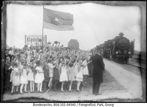Klanxbüll, Eröffnung Eisenbahndamm Sylt
