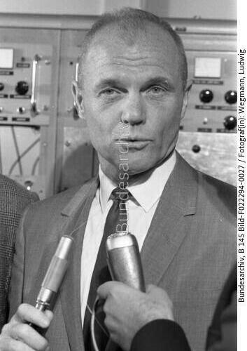 Bochum, Sternwarte, Besuch John Glenn
