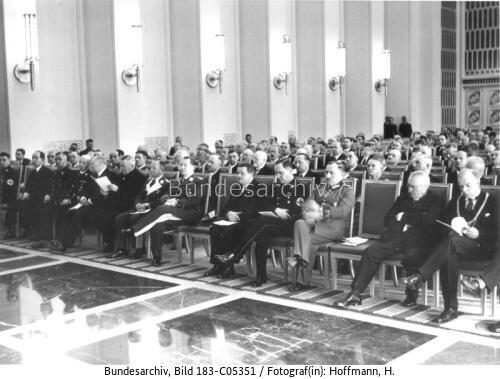 Akademie der Luftfahrtforschung, Eröffnungssitzung