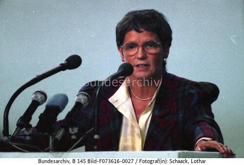 Mainz, CDU-Bundesparteitag, Süssmuth