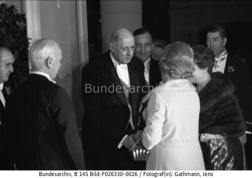 Paris, Bankett Einweihung Deutsche Botschaft