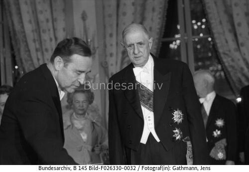 Paris, Bankett Einweihung Deutsche Botschaft