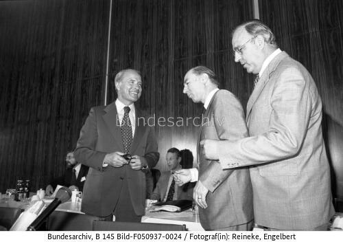 Bonn, Tagung CDU-Bundesausschuss, Dregger, Tindemans, Kohl