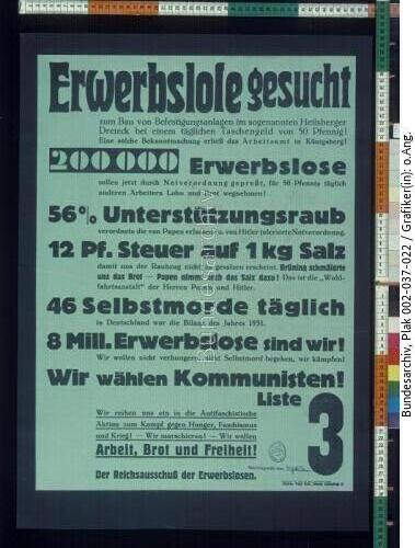 Reichstagswahl, Wahlaufruf für die KPD