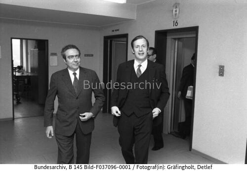 Bonn, Francois-Xavier Ortoli, Klaus v. Dohnanyi