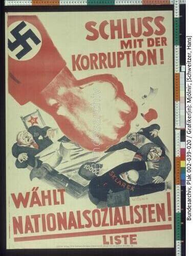 Kommunalwahl München, NSDAP-Wahlplakat