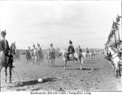 Danzig, Kronprinz übernimmt 1. Leib-Husarenregiment