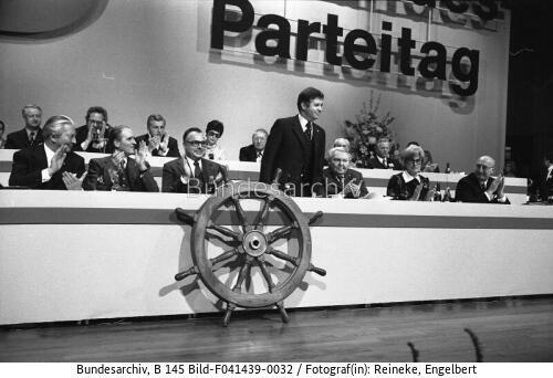 Hamburg, CDU-Bundesparteitag, Podium
