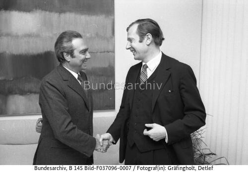 Bonn, Francois-Xavier Ortoli, Klaus v. Dohnanyi