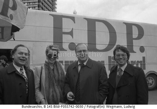 Bonn, FDP-Europawahlkampf, Bangemann