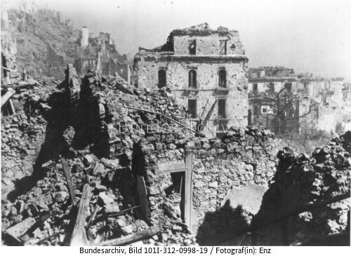 Italien, Monte <span class="match">Cassino</span>, Zerstörungen