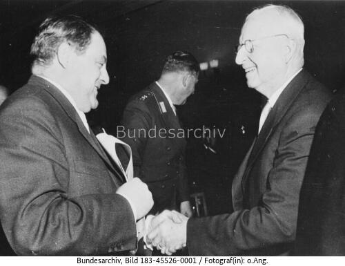 Erich v. Manstein, Franz-Josef Strauß